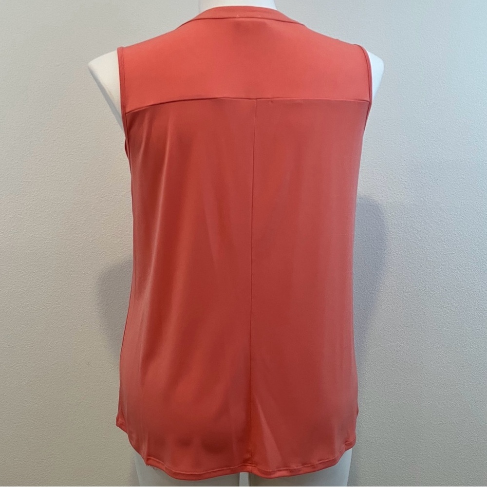 Women's Sleeveless Coral Top - Picture 5 of 6